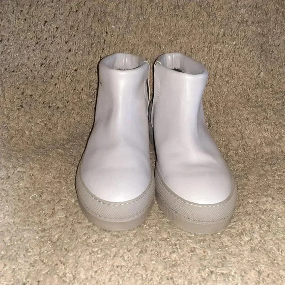 PURE RUCO LINE JEAN NOUVEL-Ankle Boot-Lilac Gray Leather-Sz 36.5-Near Mint - Picture 3 of 8